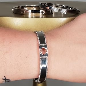 NWT kate spade Rhinestone Spade Bracelet
